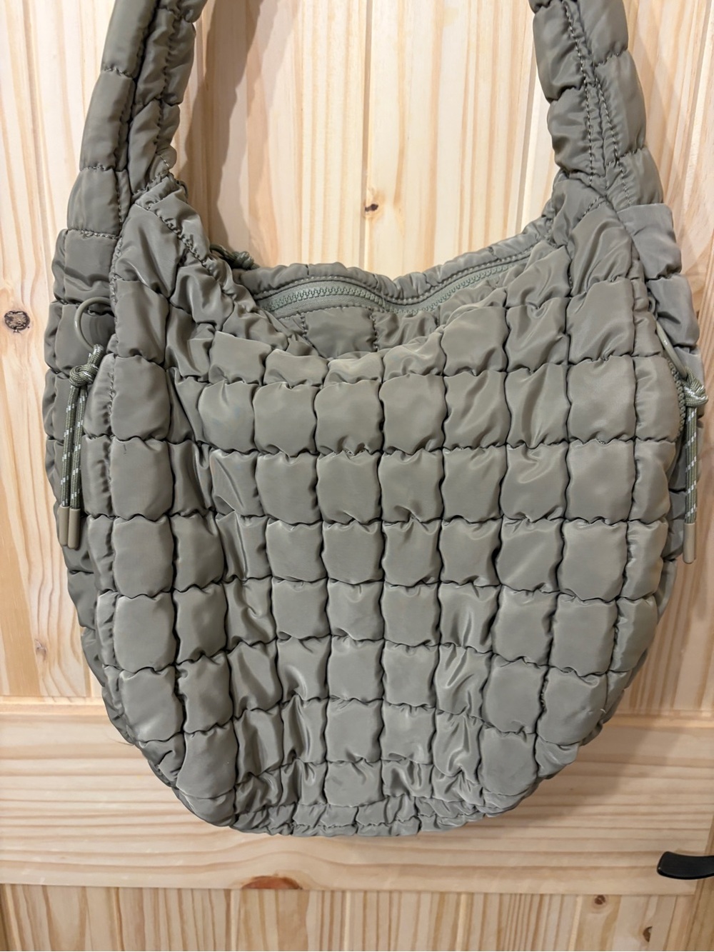 Urban Fit By Urban Expressions Puffer Purse Tote Shoulder Bag BoHo Quilted